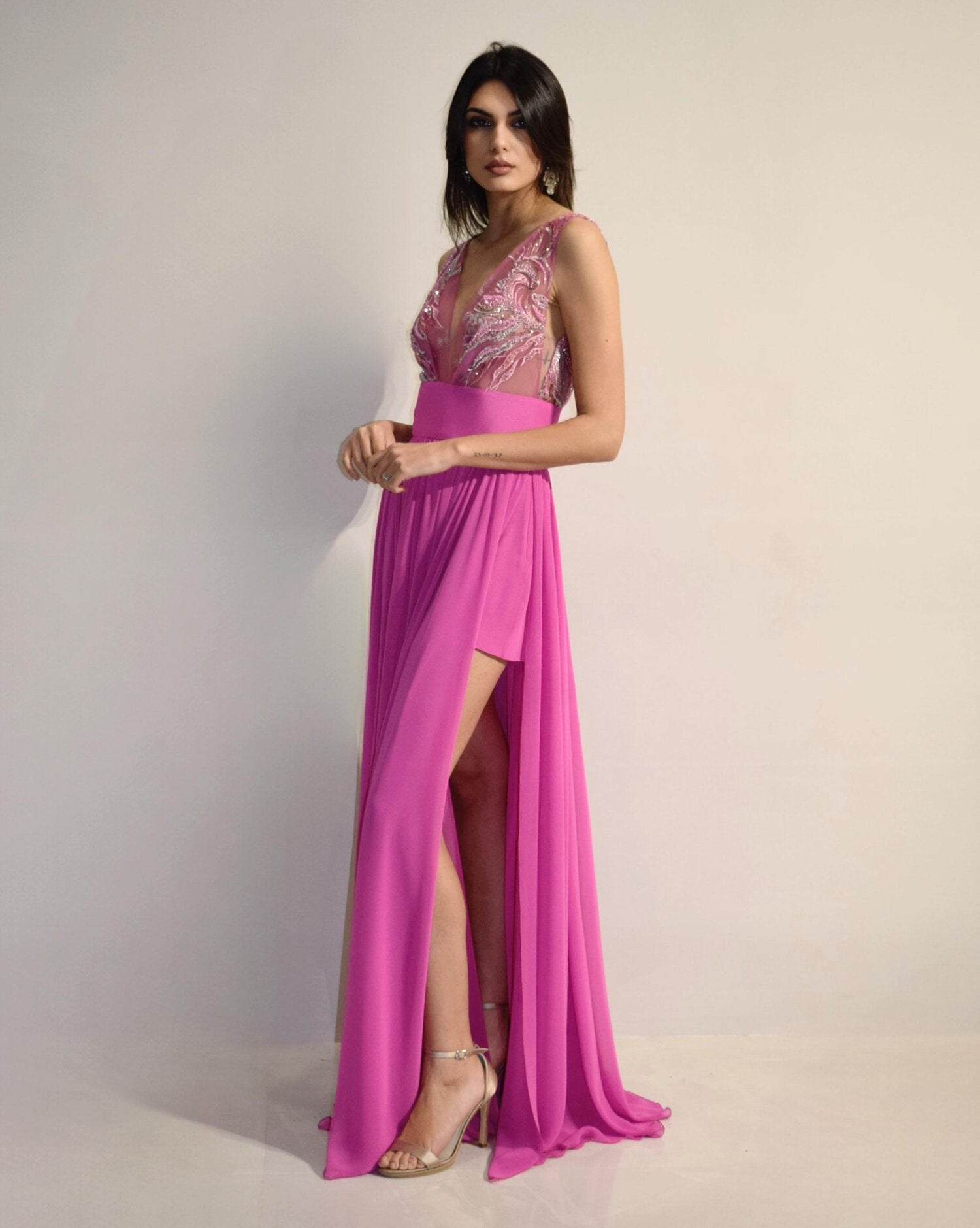 abito elegante cerimonia donna lecce canaris.