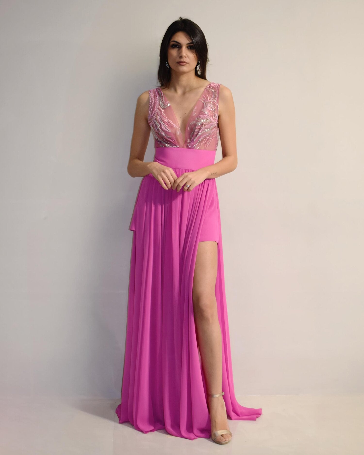 abito elegante cerimonia donna lecce canaris.