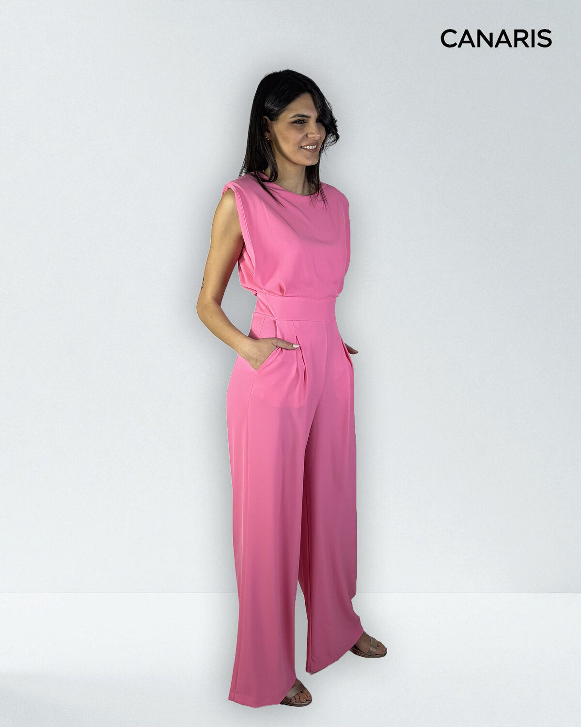 Abito cerimonia donna blu tuta elegante Lecce Canaris