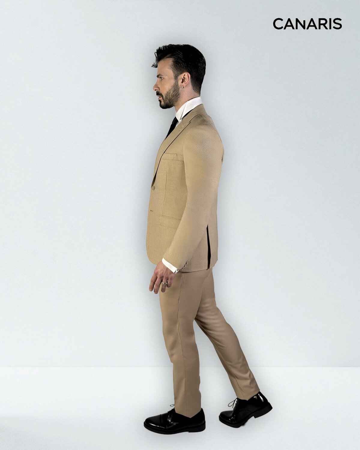 Abito cerimonia uomo beige Lecce Canaris