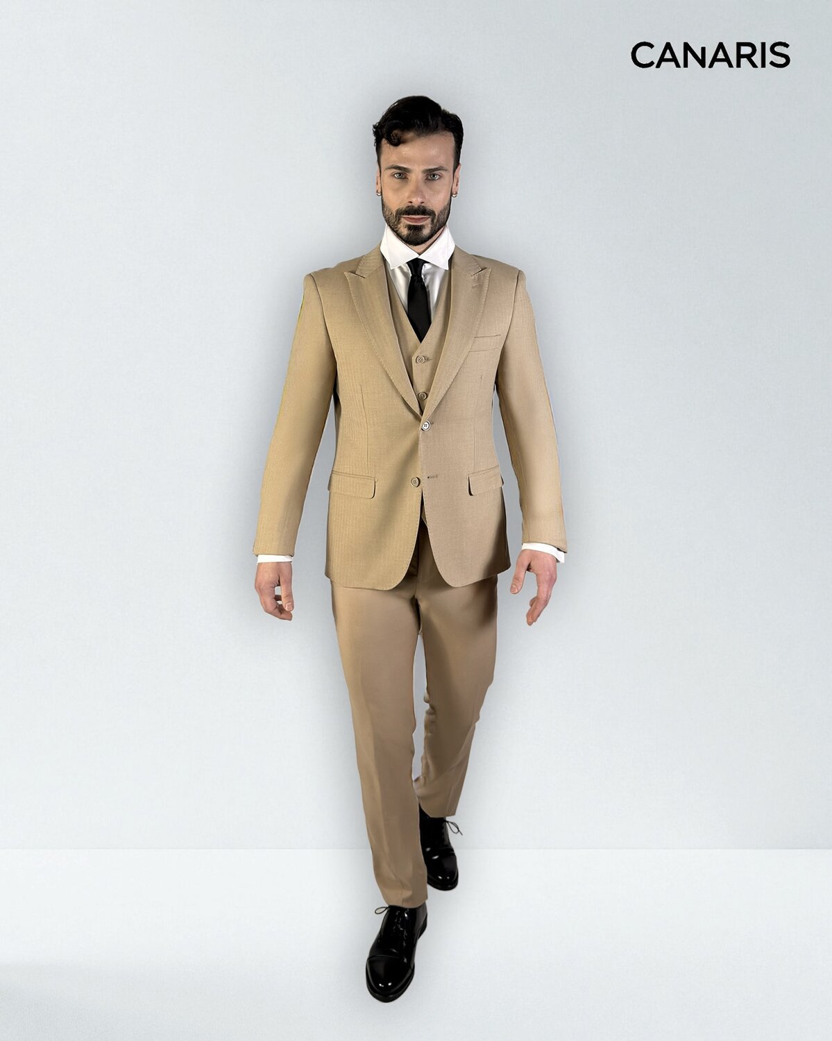 Abito cerimonia uomo beige Lecce Canaris