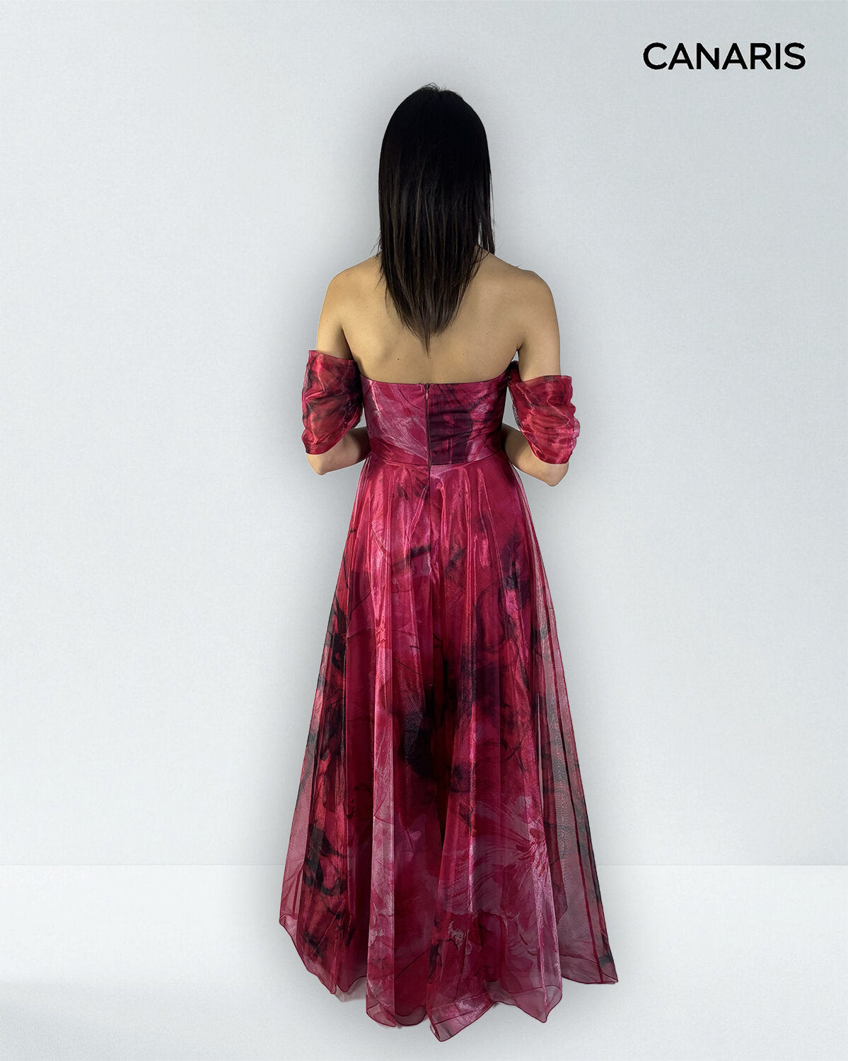 Abito cerimonia donna fucsia lungo Lecce Canaris
