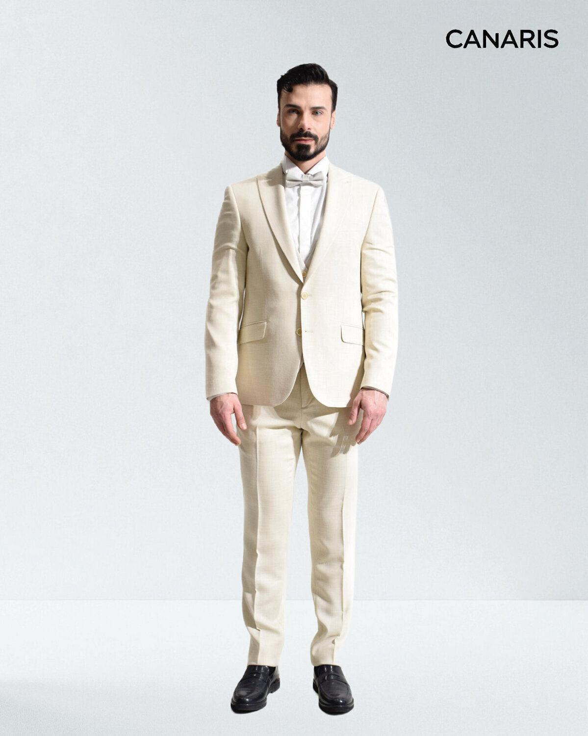 Abito cerimonia uomo beige Lecce Canaris