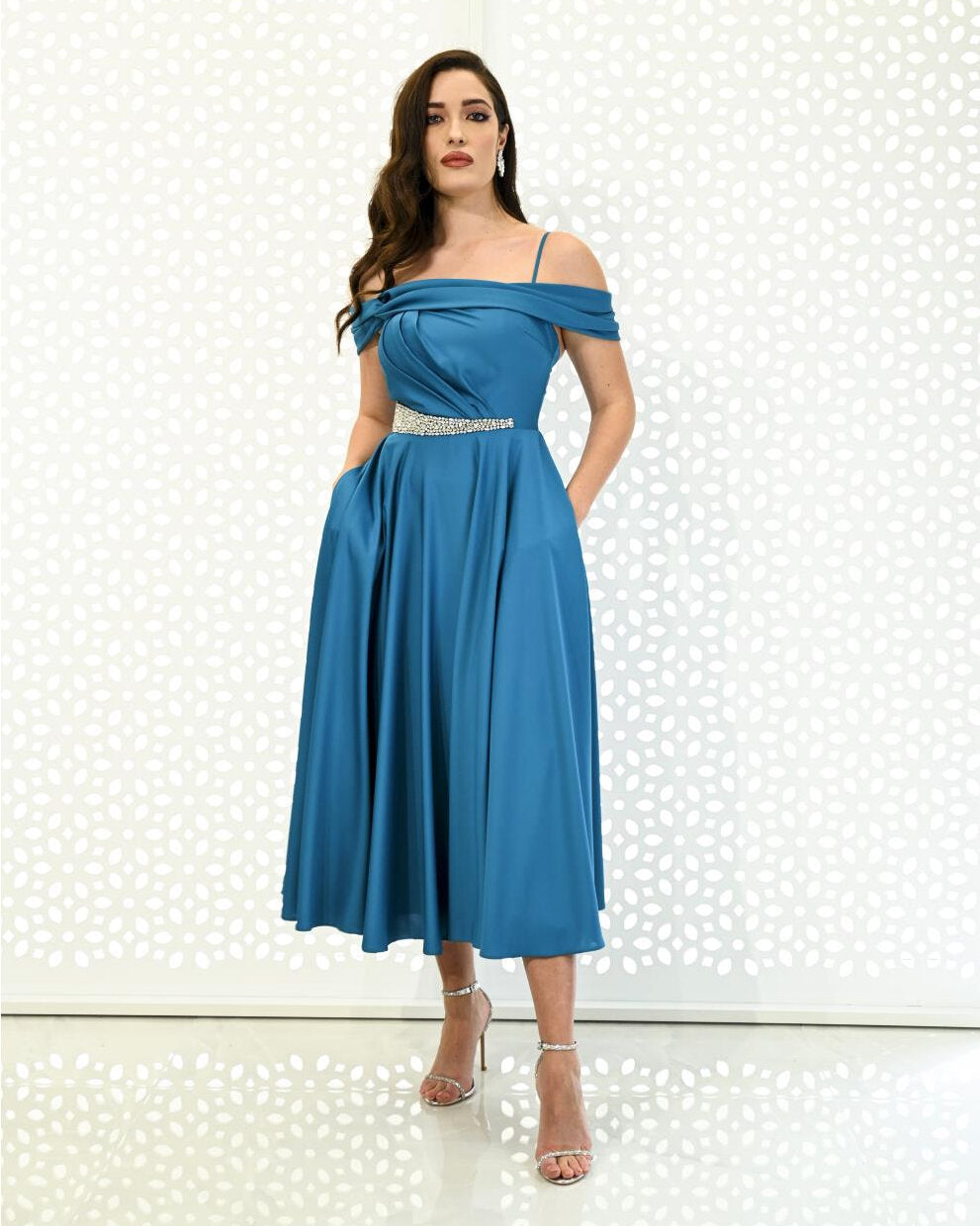 abito elegante cerimonia donna lecce canaris.