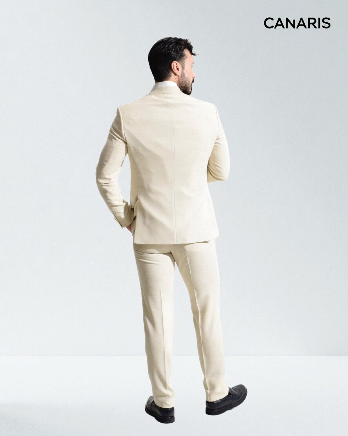 Abito cerimonia uomo beige Lecce Canaris