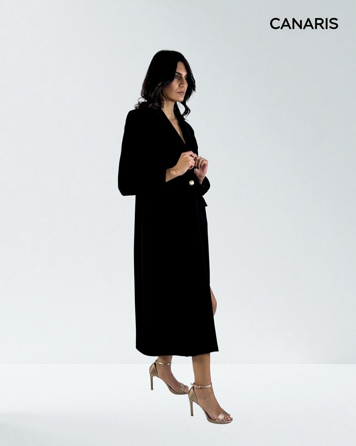 Abito cerimonia donna nero Lecce Canaris