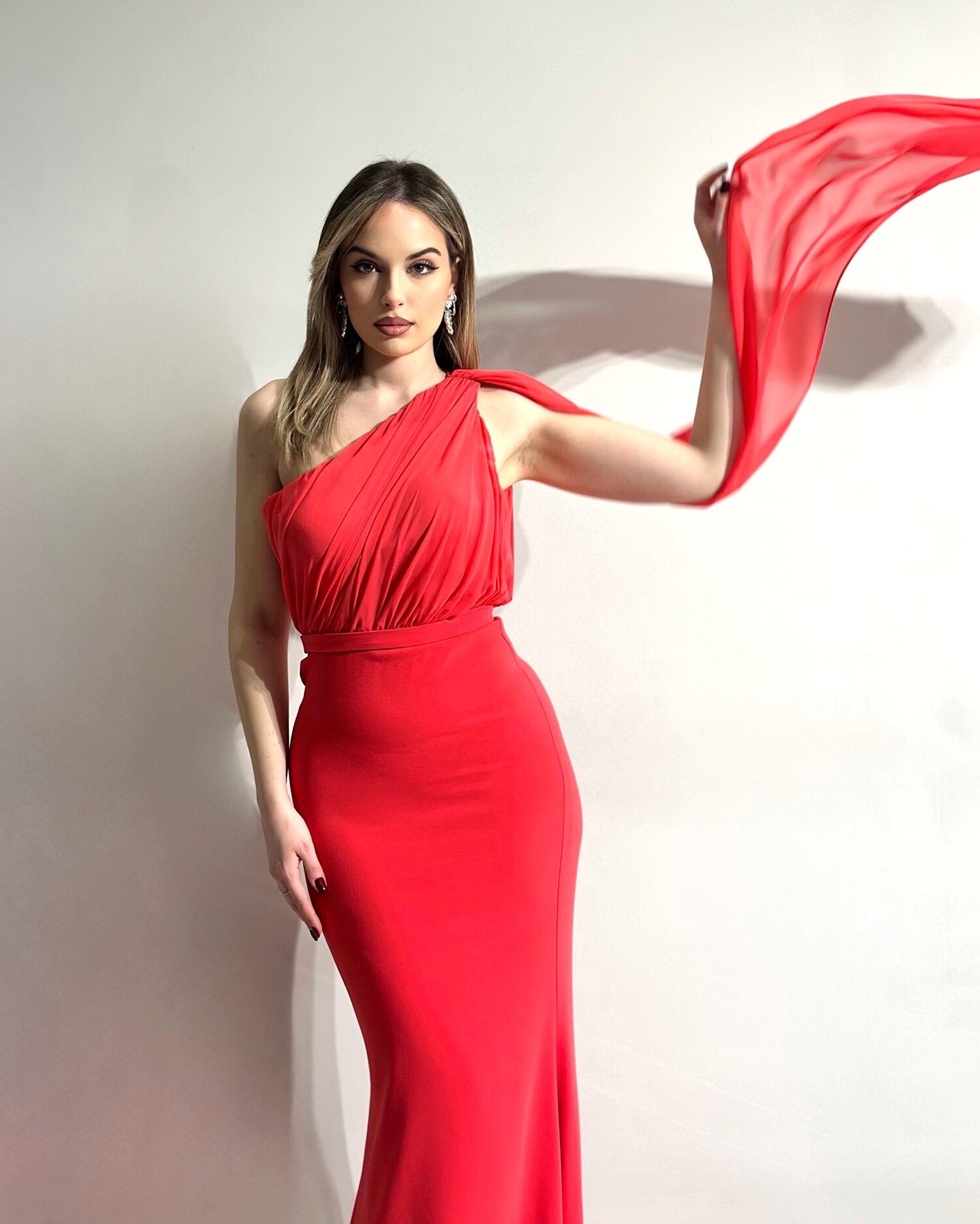 Abito cerimonia donna lungo damigella Lecce Canaris