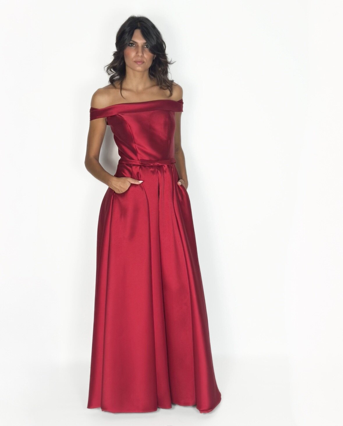 Abito cerimonia donna verde Lecce Canaris