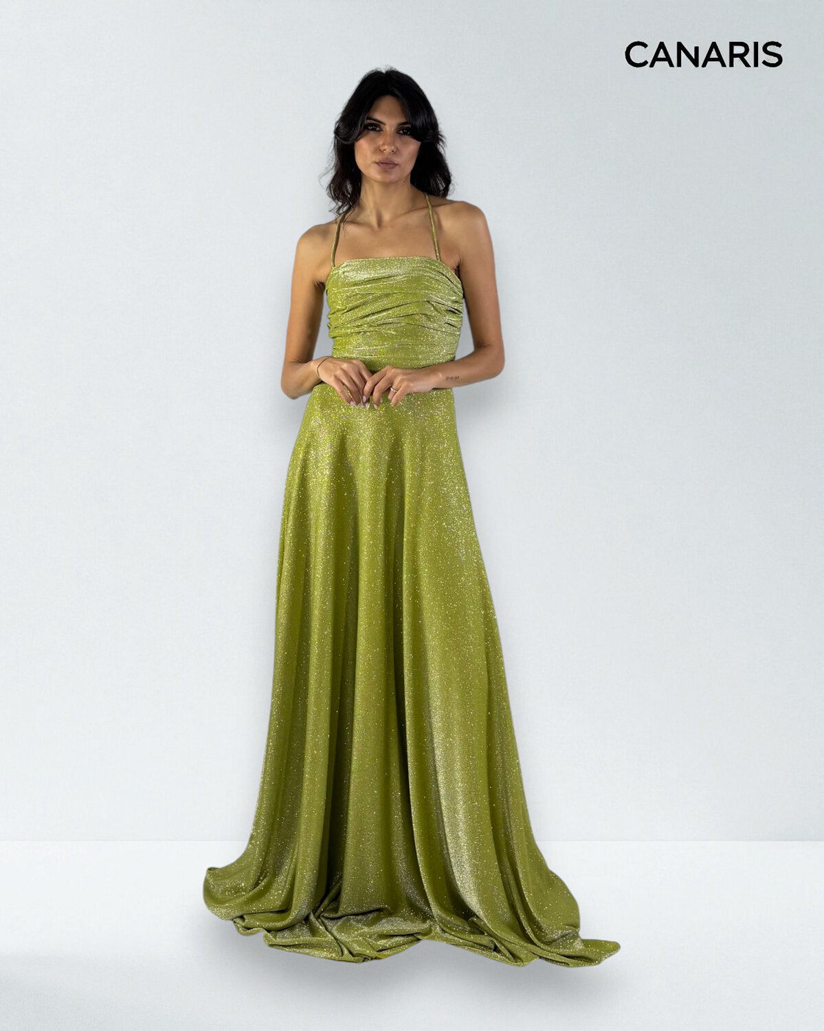 Abito cerimonia donna fucsia lungo damigella Lecce Canaris