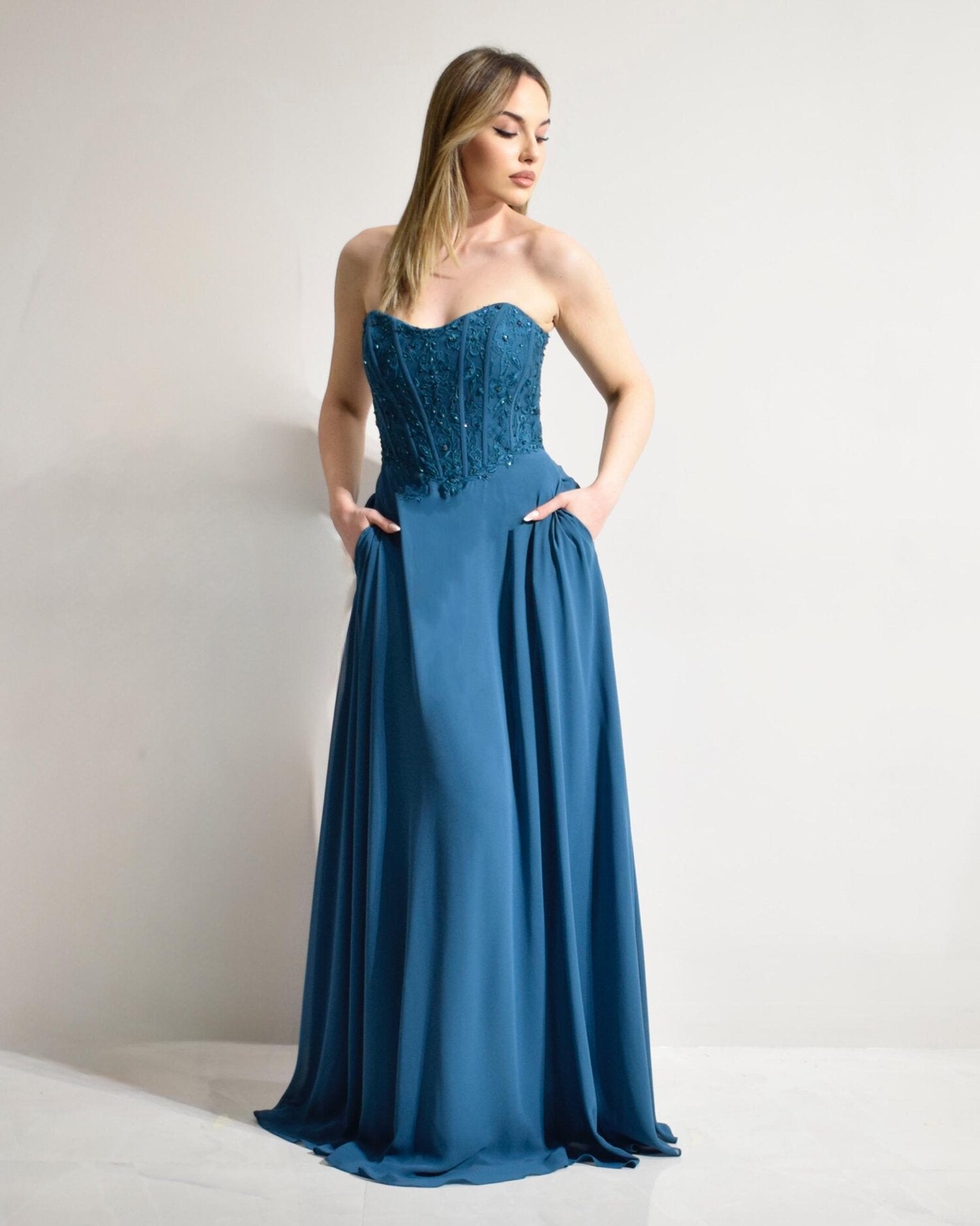 abito elegante   cerimonia donna lecce canaris.