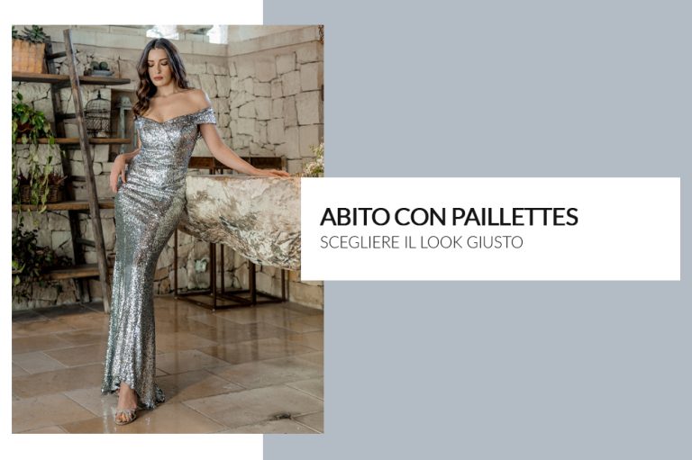 abito con PAILLETTES 2024